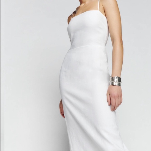 Reformation NWOT Frankie Linen Dress - Picture 2 of 7